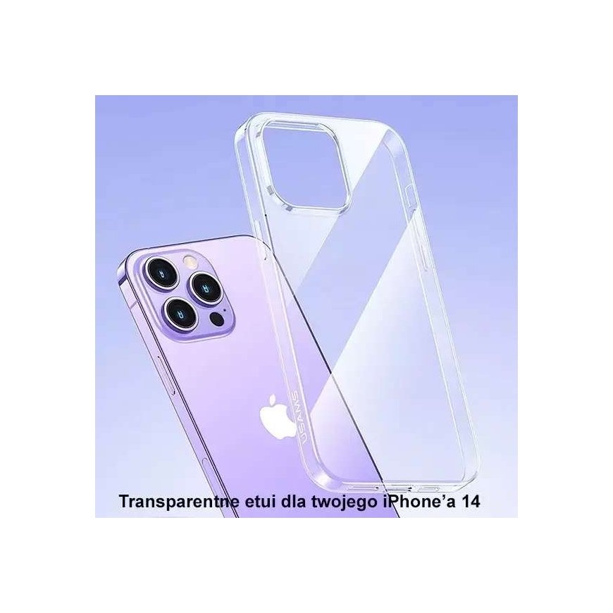 USAMS Etui Primary iPhone 14 Pro Max 6,7" transparent IP14PMYS01 – 2
