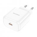 Borofone N3 charger USB-C | 3A | 20W white Borofone N3 charger USB-C | 3A | 20W white