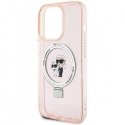 Karl Lagerfeld Ring Stand Karl&Choupettte MagSafe Back Case for Apple iPhone 15 Pro Karl Lagerfeld Ring Stand Karl&Choupettte MagSafe Back Case for Apple iPhone 15 Pro