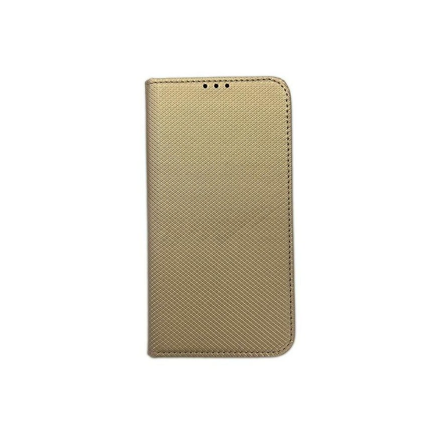 Etui Smart Magnet book iPhone 15 6,1" złoty|gold