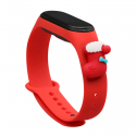 Fusion Xmas Sock for Xiaomi Mi Band 5 | Mi Band 6 red Fusion Xmas Sock for Xiaomi Mi Band 5 | Mi Band 6 red