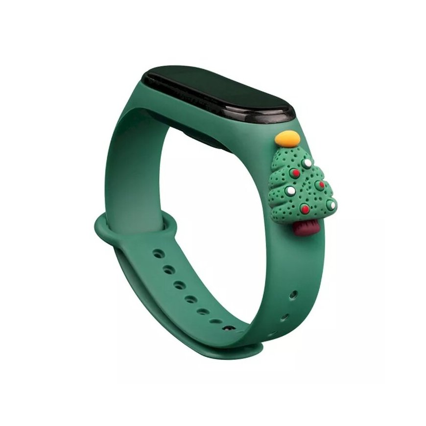 Fusion Xmas Christmas Tree 2 for Xiaomi Mi Band 3 | 4 green