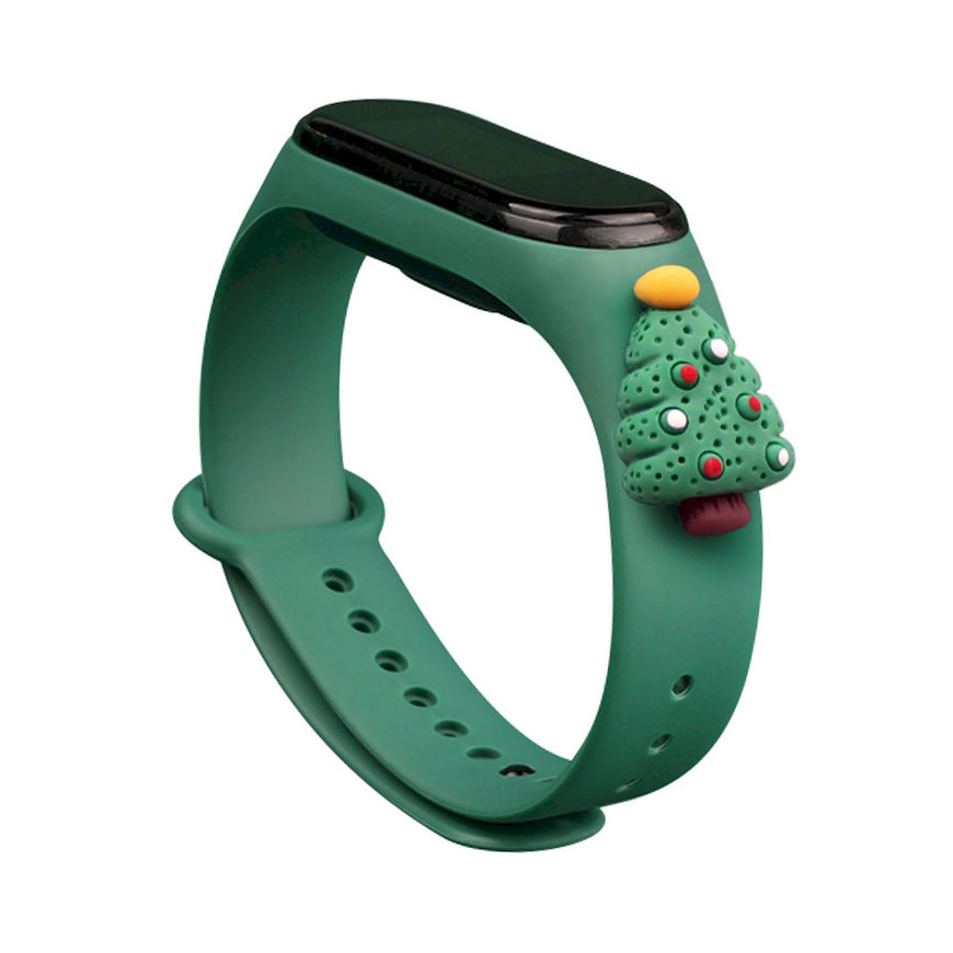 Fusion Xmas Christmas Tree 2 for Xiaomi Mi Band 3 | 4 green – 2