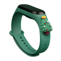 Fusion Xmas Christmas Tree 2 for Xiaomi Mi Band 3 | 4 green Fusion Xmas Christmas Tree 2 for Xiaomi Mi Band 3 | 4 green
