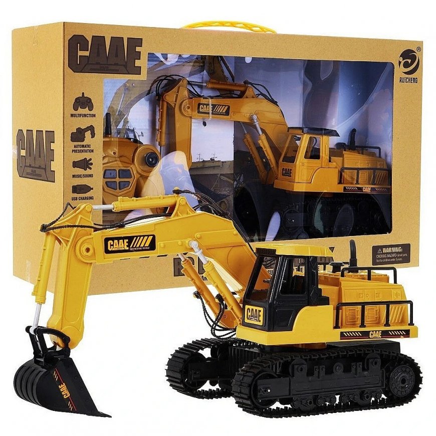 RoGer R/C Excavator Toy Car 2.4 GHz