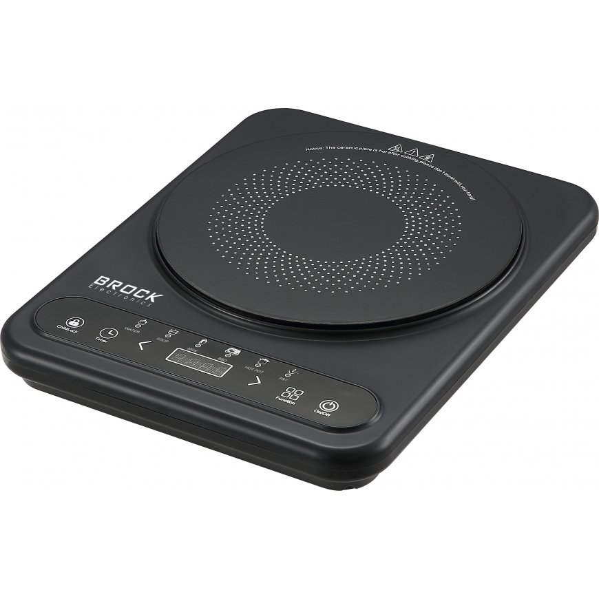 Brock Electronics Indukcijas plīts, 2000W. Gatavošanas