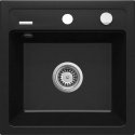 GRANITE 1-BOWL SINK DEANTE Black ZORBA GRANITE 1-BOWL SINK DEANTE Black ZORBA