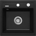 GRANITE 1-BOWL SINK DEANTE Black ZORBA GRANITE 1-BOWL SINK DEANTE Black ZORBA