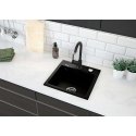 GRANITE 1-BOWL SINK DEANTE Juodas ZORBA