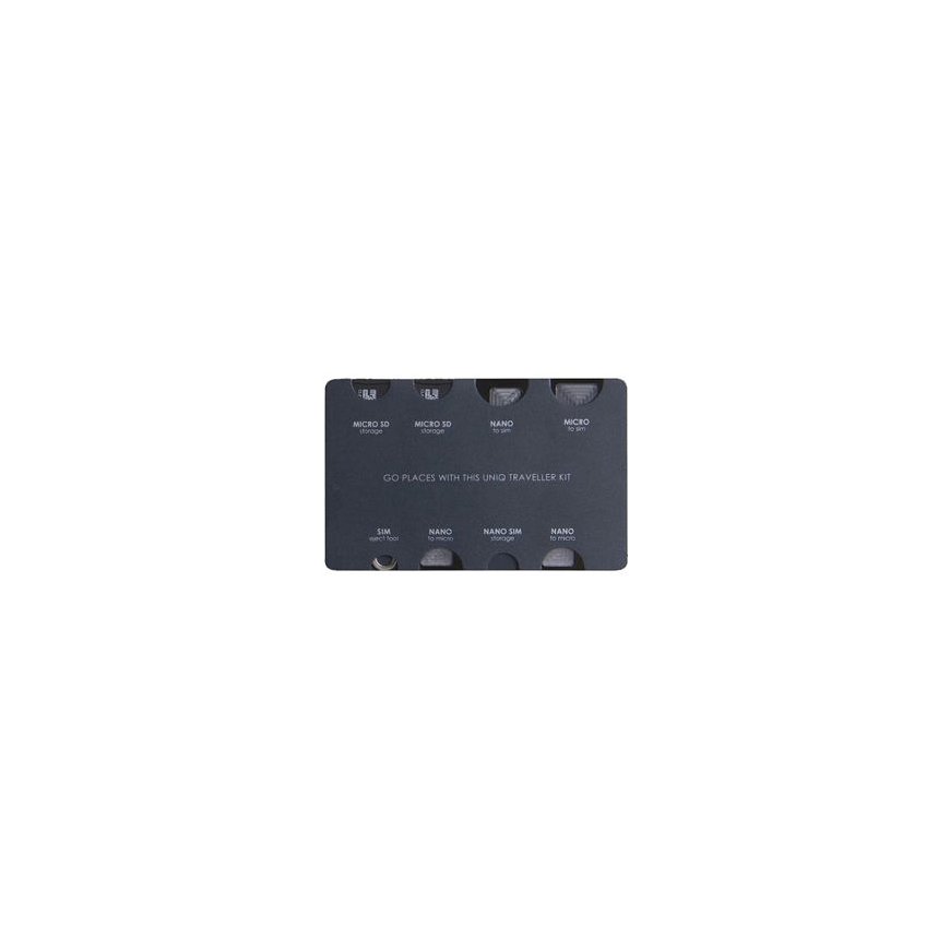UNIQ Sim Adapter Traveller Kit 7in1 organizer