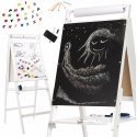 RoGer XXL Two-sided Chalk and Magnetic Wooden Board + Educational accessories RoGer XXL Two-sided Chalk and Magnetic Wooden Board + Educational accessories