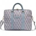 Guess Torba GUCB15HGCFSEB 16" niebieski|blue GCube Stripes Guess Torba GUCB15HGCFSEB 16" niebieski|blue GCube Stripes