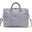 Guess Torba GUCB15HGCFSEB 16" niebieski|blue GCube Stripes Guess Torba GUCB15HGCFSEB 16" niebieski|blue GCube Stripes