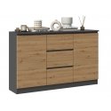 Topeshop 2D3S ANT/ART KPL laatikollinen lipasto Topeshop 2D3S ANT/ART KPL laatikollinen lipasto