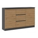 Topeshop 2D3S ANT/ART KPL chest of drawers Topeshop 2D3S ANT/ART KPL chest of drawers