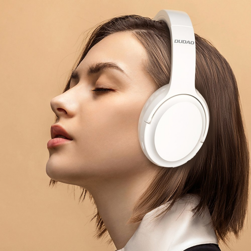 ANC Dudao X22Pro Wireless Headphones - White – 5