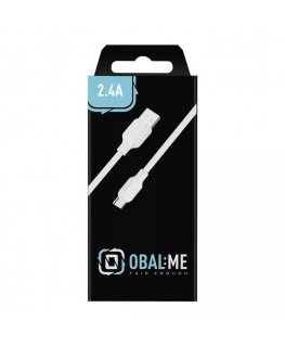 OBAL:ME Simple USB-A|USB-C Cable 1m White