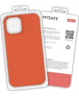 Case Mysafe MYSAFE SILICONE CASE IPHONE 13 MINI ORANGE BOX