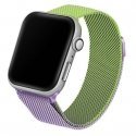 Beline pasek Apple Watch Steel 38|40|41mm zielono-purpurowy gree Beline pasek Apple Watch Steel 38|40|41mm zielono-purpurowy gree