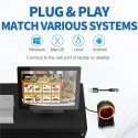 Qoltec 50857 Vadu darbvirsmas svītrkodu skeneris 1D | 2D Qoltec 50857 Vadu darbvirsmas svītrkodu skeneris 1D | 2D