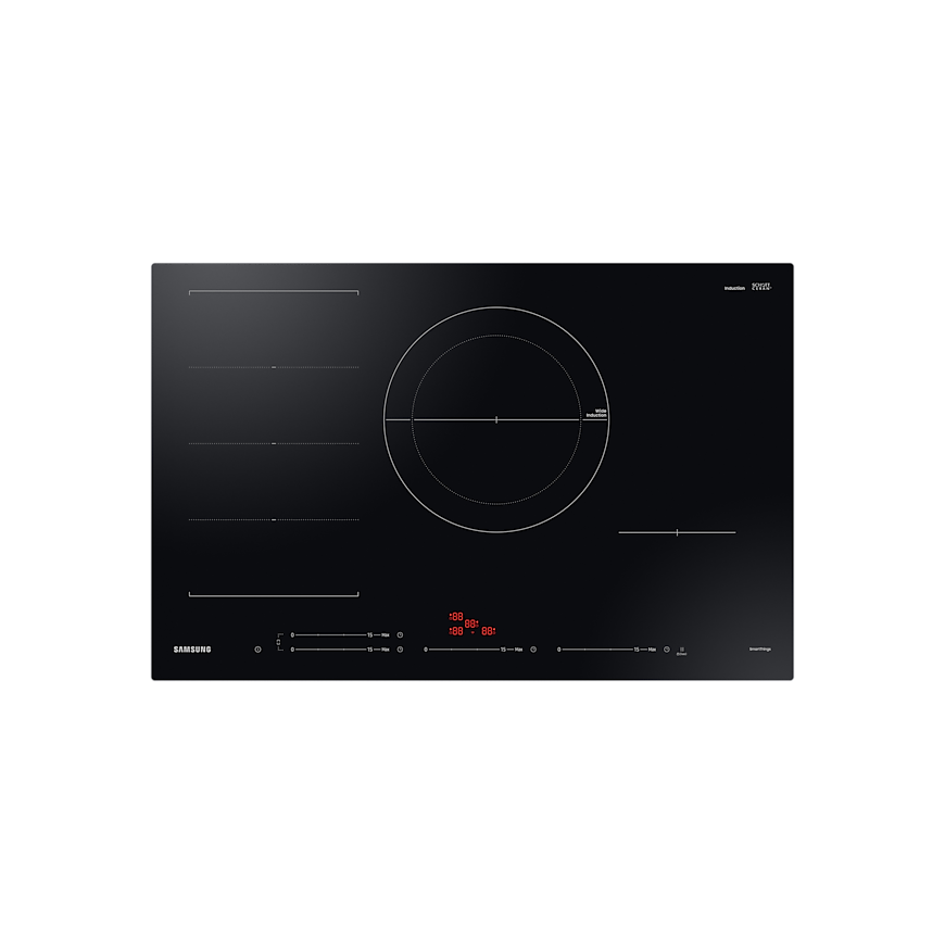 SAMSUNG NZ84C6057FK indukcijas plīts virsma