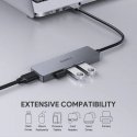 AUKEY CB-H36 keskitin USB 2.0 5000 Mbit/s Hopea AUKEY CB-H36 keskitin USB 2.0 5000 Mbit/s Hopea