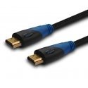 Savio CL-49 HDMI-kaapeli 5 m HDMI-tyyppi A (vakio) Musta, Sininen