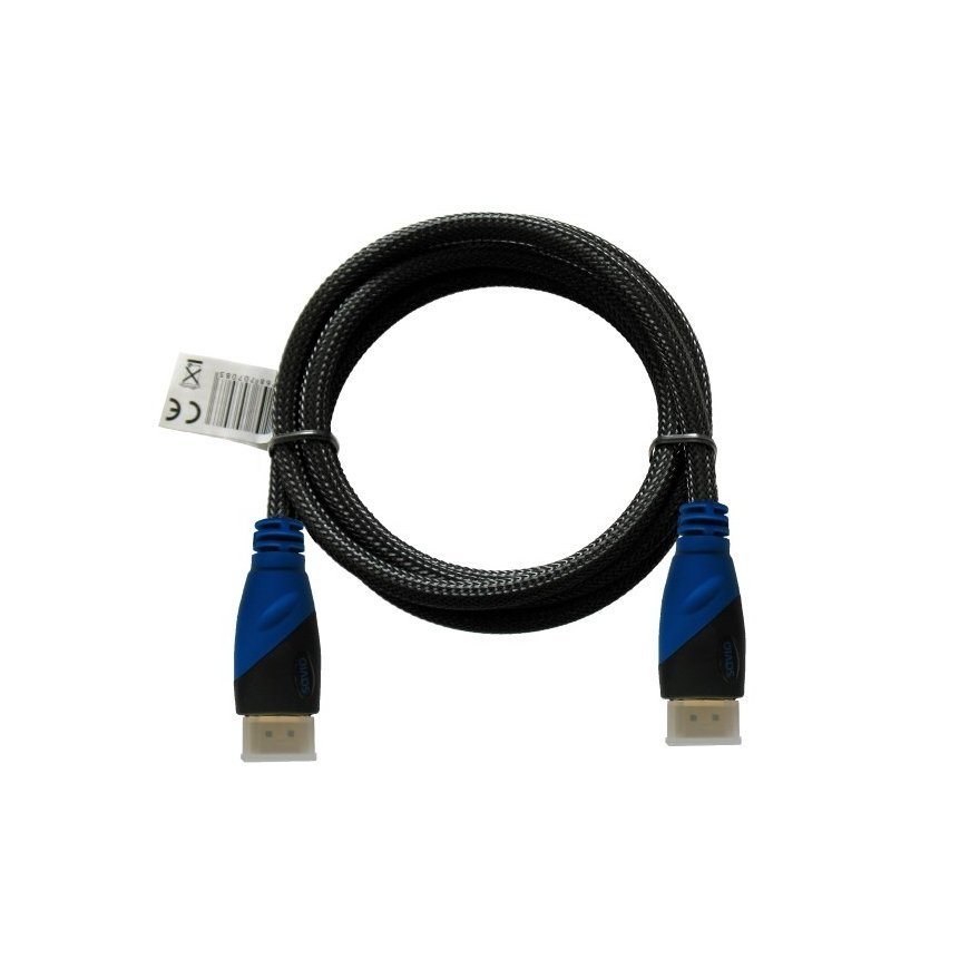 Savio CL-49 HDMI cable 5 m HDMI Type A (Standard) Black, Blue – 2