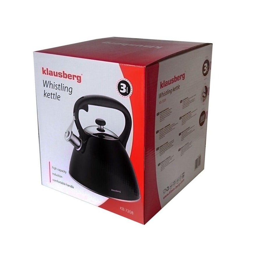 KETTLE WITH WHISTLE KLAUSBERG 3L KB-7208 – 5