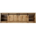Cama RTV GRANERO cabinet 200x56.7x35 oak wotan