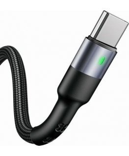 USAMS Kabel pleciony U26 USB-C 1m 1szt. for set 3A Fast Charging