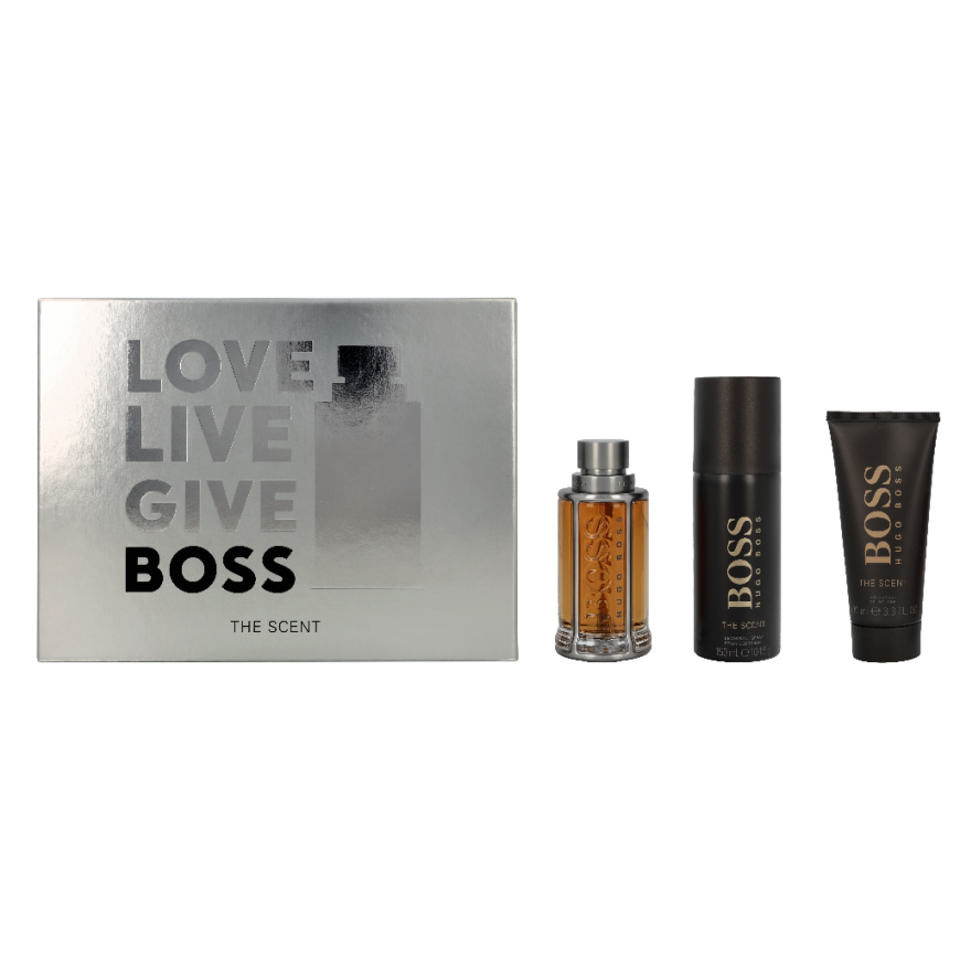 Hugo Boss The Scent set for men (perfume EDT, 100 ml + shower gel 100 ml + deodorant 150 ml) – 4