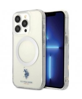US Polo USHMP15XUCIT iPhone 15 Pro Max 6.7" transparent MagSafe