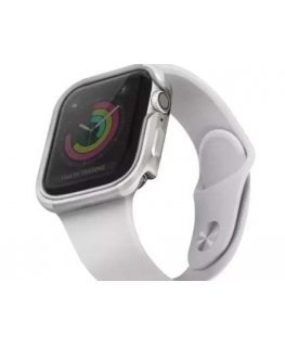 Uniq case for Valencia Apple Watch Series 4|5|6 | SE 40mm. silve