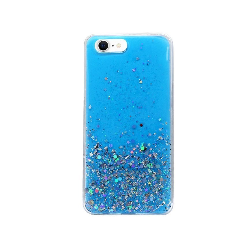 Fusion Glue Glitter Back Case Silicone Case For Huawei P40 Lite