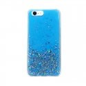 Fusion Glue Glitter Back Case Silicone Case For Huawei P40 Lite