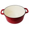 Round enameled cast iron pot Zyle ZY126RKI Round enameled cast iron pot Zyle ZY126RKI