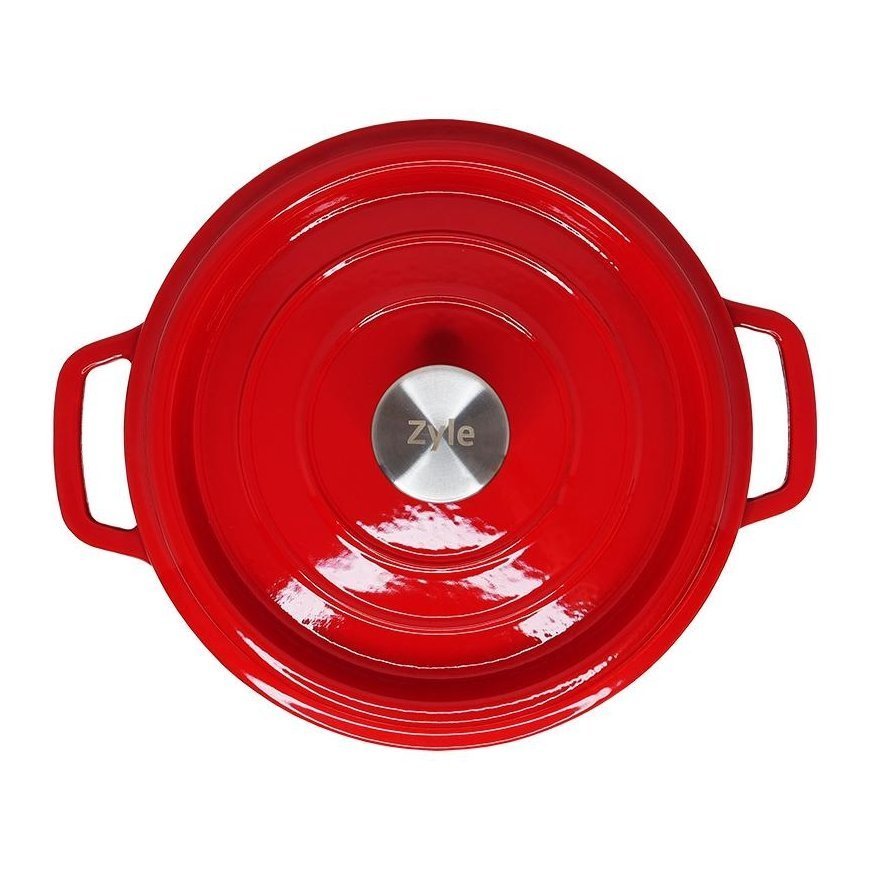 Round enameled cast iron pot Zyle ZY126RKI – 4
