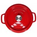 Round enameled cast iron pot Zyle ZY126RKI Round enameled cast iron pot Zyle ZY126RKI
