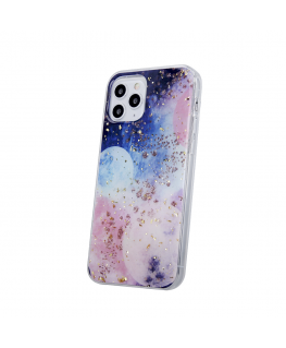 Fusion Gold Glam Galactic silicone case for Samsung A346 Galaxy