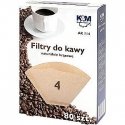 Coffee filtres, size 4, 80 AK 114 Coffee filtres, size 4, 80 AK 114