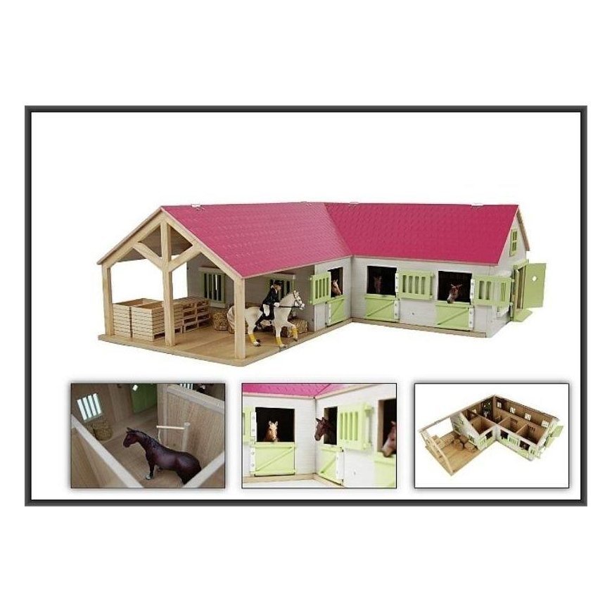 Hippo wooden stable