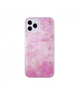 Fusion Gold Glam Pink silicone case for Apple iPhone 11