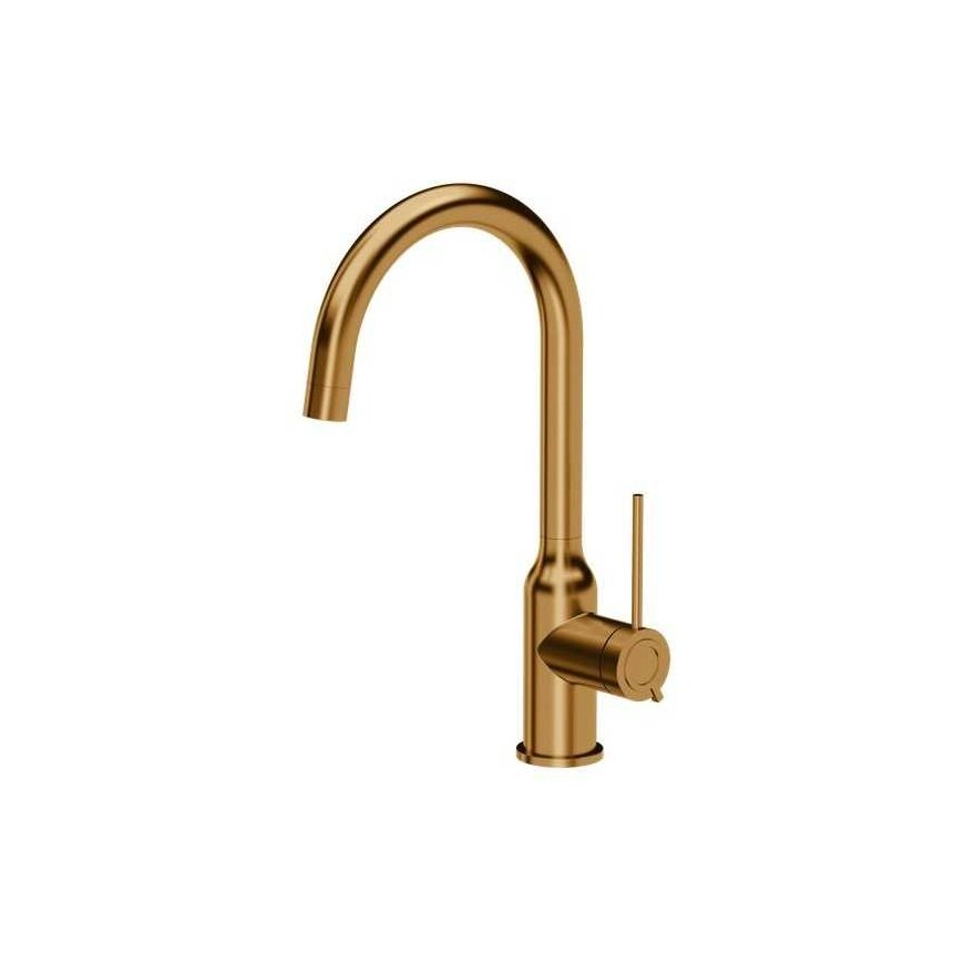 Kitchen faucet Quadron Ingrid Q Line SteelQ standing copper (84818011)