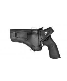 Leather holster for Zoraki K6L revolver with 4.5" barrel