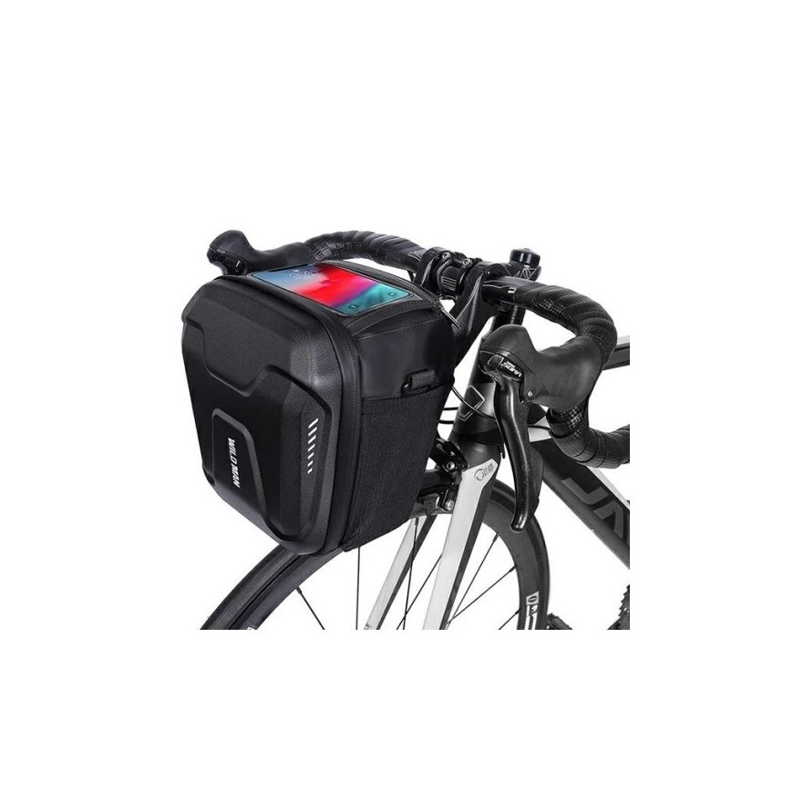 Torba na ramę roweru WILDMAN GS9 uchwyt rowerowy czarna|black – 2