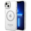 Guess GUHMP14SHTRMS iPhone 14 6,1" srebrny|silver hard case Meta Guess GUHMP14SHTRMS iPhone 14 6,1" srebrny|silver hard case Meta