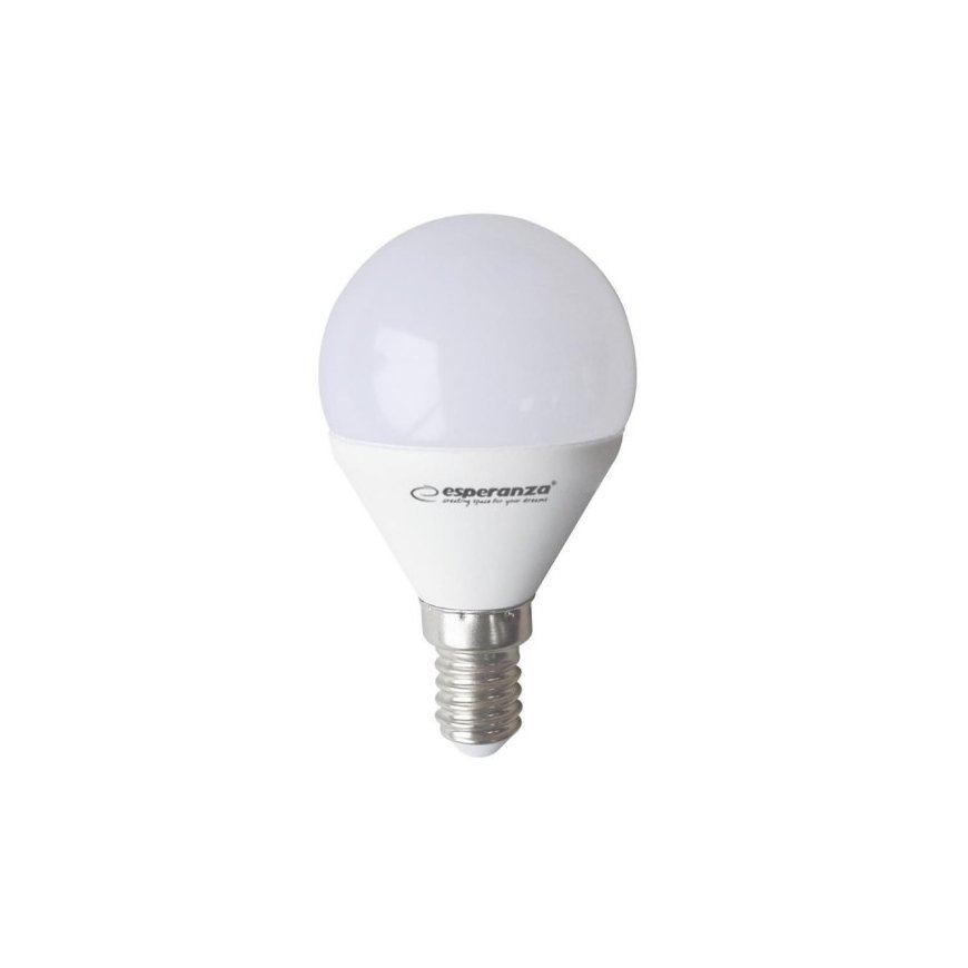 Esperanza ELL152 LED lamp E14 G45 6W 3000K 580lm