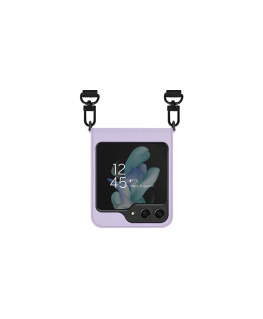 Araree etui Canvas Diary Sam Z Flip5 F731 fioletowy|purple AR10-