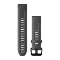 Garmin QuickFit 20 Ремешок Графит Силиконовый Garmin QuickFit 20 Ремешок Графит Силиконовый